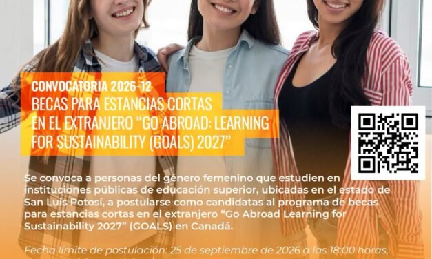 COPOCYT ABRE BECAS PARA UNIVERSITARIAS POTOSINAS EN CANADÁ