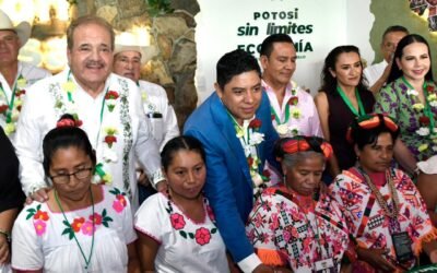 LOS PUEBLOS ORIGINARIOS DE SLP CON PROYECCIÓN INTERNACIONAL EN FENAPO: GOBERNADOR RICARDO GALLARDO