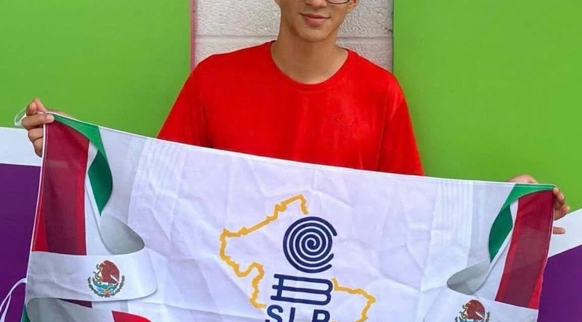 JOVEN POTOSINO GANA ORO Y REPRESENTARÁ A MÉXICO EN COLOMBIA