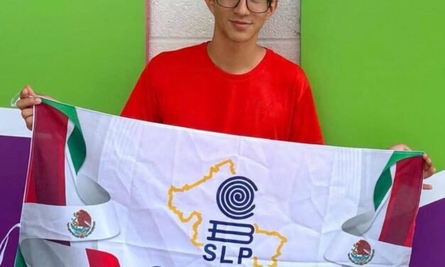 JOVEN POTOSINO GANA ORO Y REPRESENTARÁ A MÉXICO EN COLOMBIA