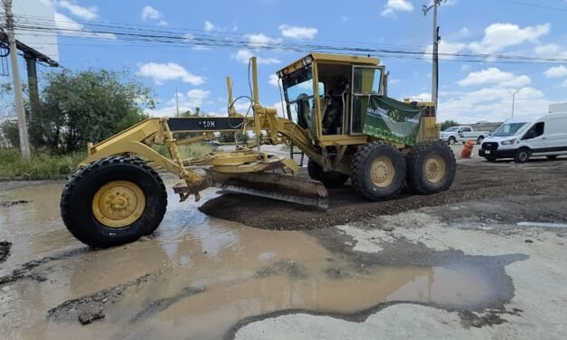 GOBIERNO DEL ESTADO AVANZA EN LA REHABILITACIÓN DE EJES DE LA ZONA INDUSTRIAL