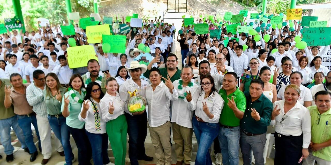 EL GOBERNADOR RICARDO GALLARDO ENTREGA MÁS INFRAESTRUCTURA EDUCATIVA EN LA HUASTECA POTOSINA