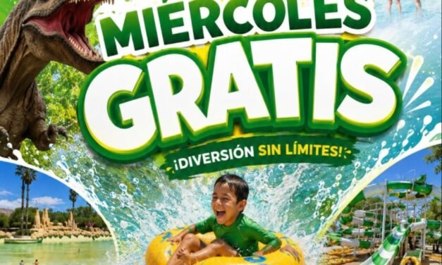 DINOASIS AQUA PARK INVITA A DISFRUTAR LAS ÚLTIMAS DOS SEMANAS DE VACACIONES