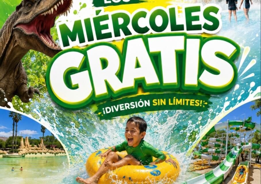 DINOASIS AQUA PARK INVITA A DISFRUTAR LAS ÚLTIMAS DOS SEMANAS DE VACACIONES