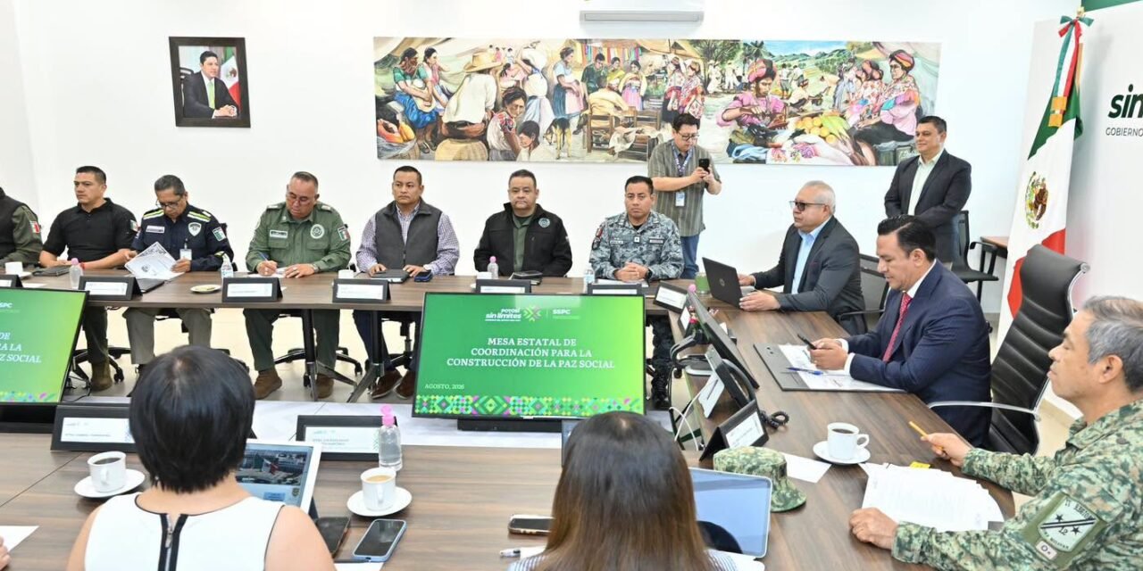 GOBIERNO DEL ESTADO PREPARA MAPA DE ACCIONES PARA GARANTIZAR ELECCIONES SEGURAS EN 2027