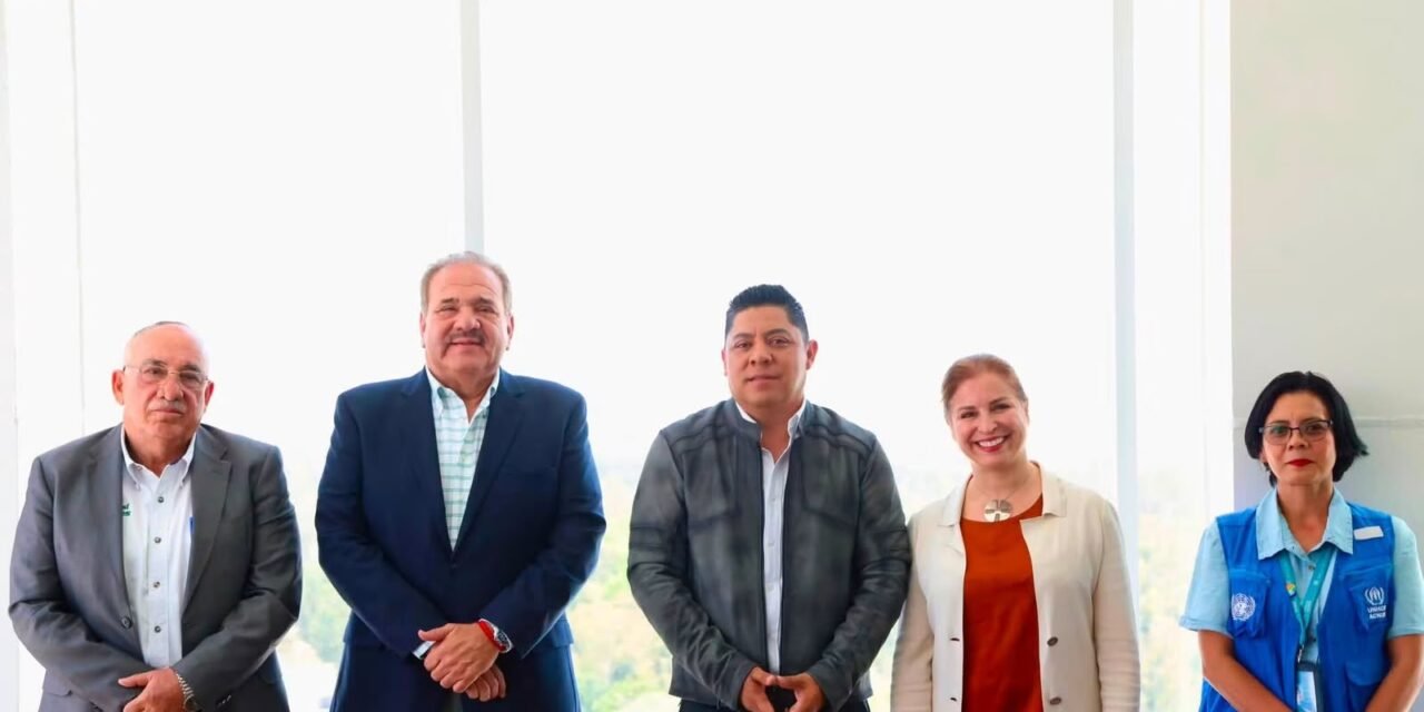 EL GOBERNADOR RICARDO GALLARDO CONSOLIDA A SAN LUIS POTOSÍ COMO REFERENTE NACIONAL EN INTEGRACIÓN DE PERSONAS REFUGIADAS