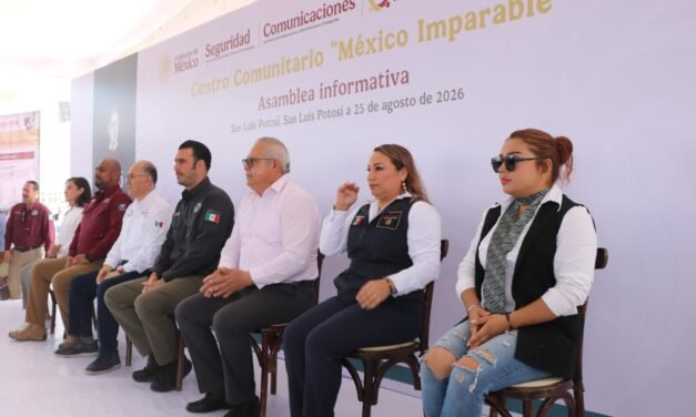 ESTADO SE SUMA A LA ESTRATEGIA FEDERAL PARA RECONSTRUIR EL TEJIDO SOCIAL MEDIANTE CENTROS COMUNITARIOS