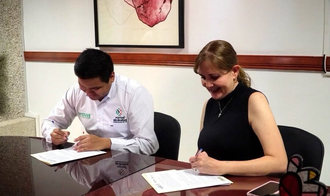 CETRA E INPOJUVE FIRMAN CONVENIO PARA FORTALECER CULTURA DE DONACIÓN DE ÓRGANOS Y TEJIDOS EN SLP