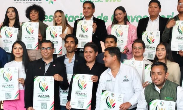 PREMIO ESTATAL DE LA JUVENTUD 2026 ENTREGARÁ 50 MIL PESOS A GANADORES