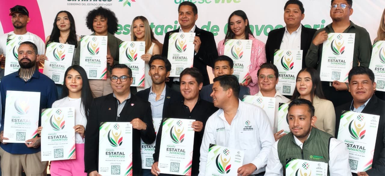 PREMIO ESTATAL DE LA JUVENTUD 2026 ENTREGARÁ 50 MIL PESOS A GANADORES