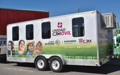 CJMÓVIL ACERCA JUSTICIA Y ATENCIÓN A MUJERES POTOSINAS