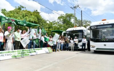 HABITANTES AGRADECEN AL GOBERNADOR RICARDO GALLARDO LLEGADA DE LA REDMETRO RIVIERA HUASTECA