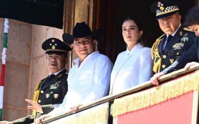 EL GOBERNADOR RICARDO GALLARDO ENCABEZA DESFILE CÍVICO-MILITAR Y ENALTECE EL ORGULLO DE SER MEXICANOS