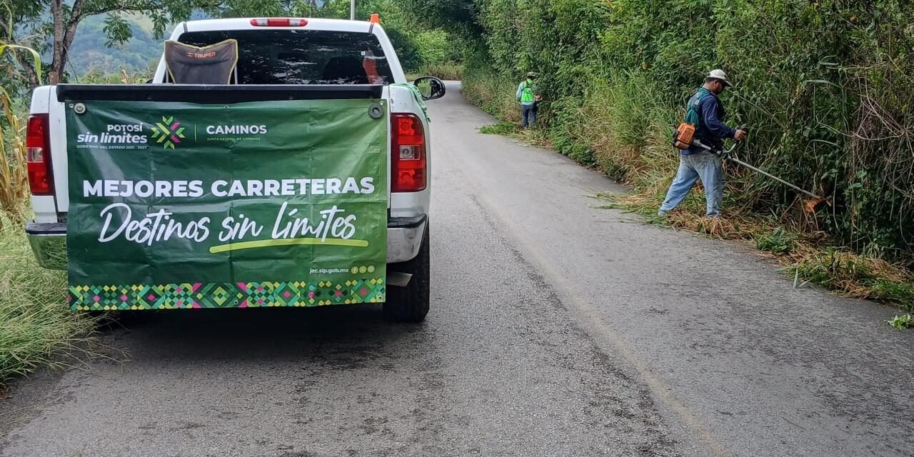 MÁS DE 23 MIL PERSONAS SE BENEFICIAN CON CONSERVACIÓN DEL CAMINO AXTLA–COXCATLÁN