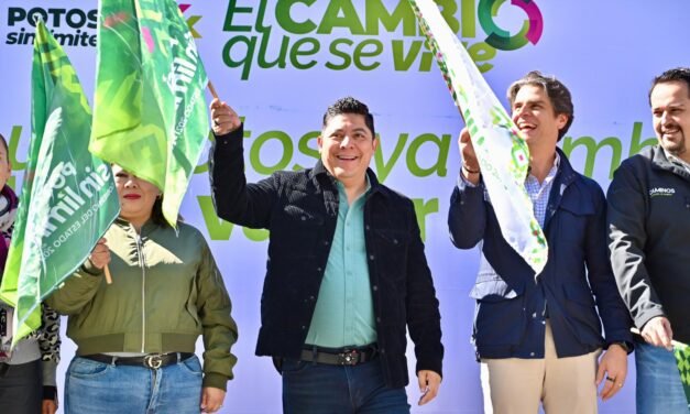 EL GOBERNADOR RICARDO GALLARDO TIENE COMO PRIORIDAD MÁS OBRAS Y PROGRAMAS SOCIALES