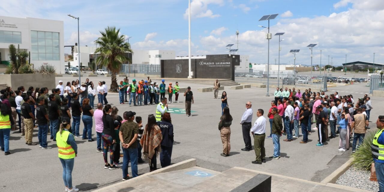 GOBIERNO ESTATAL FORTALECE LA PREVENCIÓN Y CAPACIDAD DE RESPUESTA CON SIMULACRO NACIONAL 2026