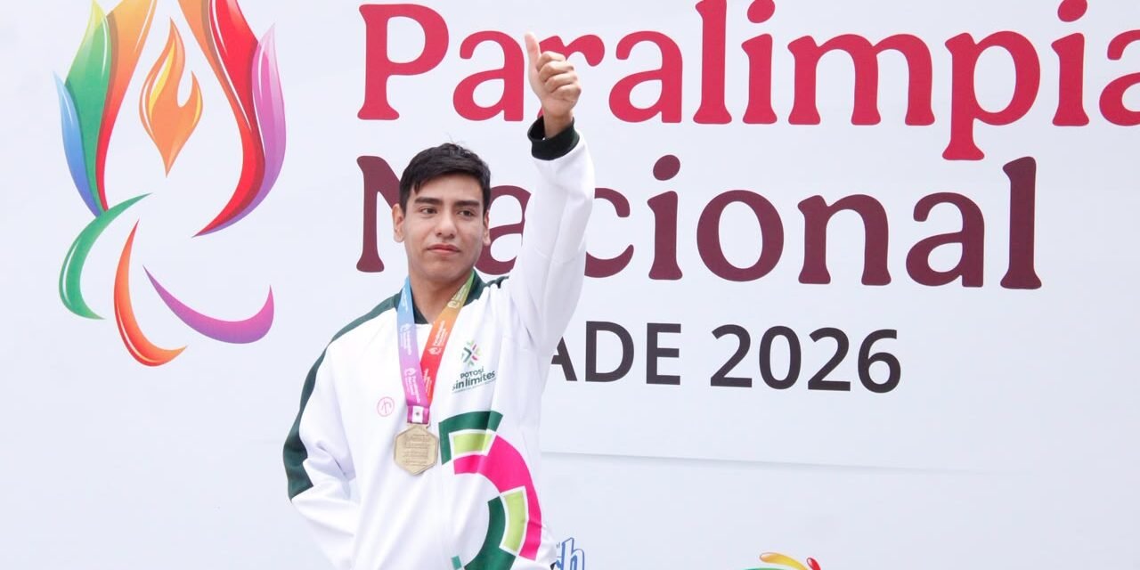 SAN LUIS POTOSÍ INICIA PARALIMPIADA NACIONAL CON DOS MEDALLAS DE ORO