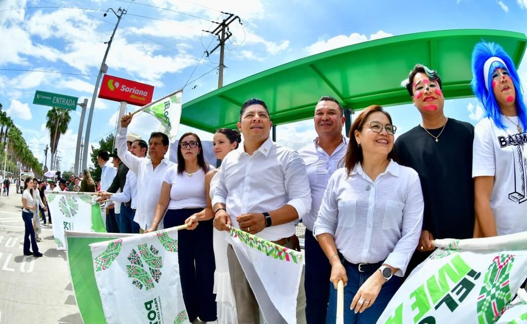 EL GOBERNADOR RICARDO GALLARDO ARRANCA LA NUEVA REDMETRO EN RIOVERDE