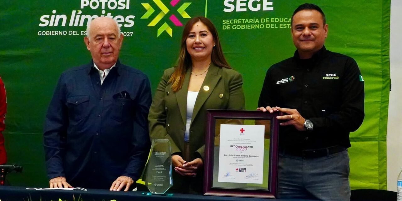 COMUNIDAD EDUCATIVA POTOSINA SE SUMA A COLECTA ANUAL DE LA CRUZ ROJA
