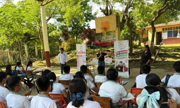 INPOJUVE LLEVA PREVENCIÓN DEL EMBARAZO A MÁS DE 500 JÓVENES DE LA HUASTECA
