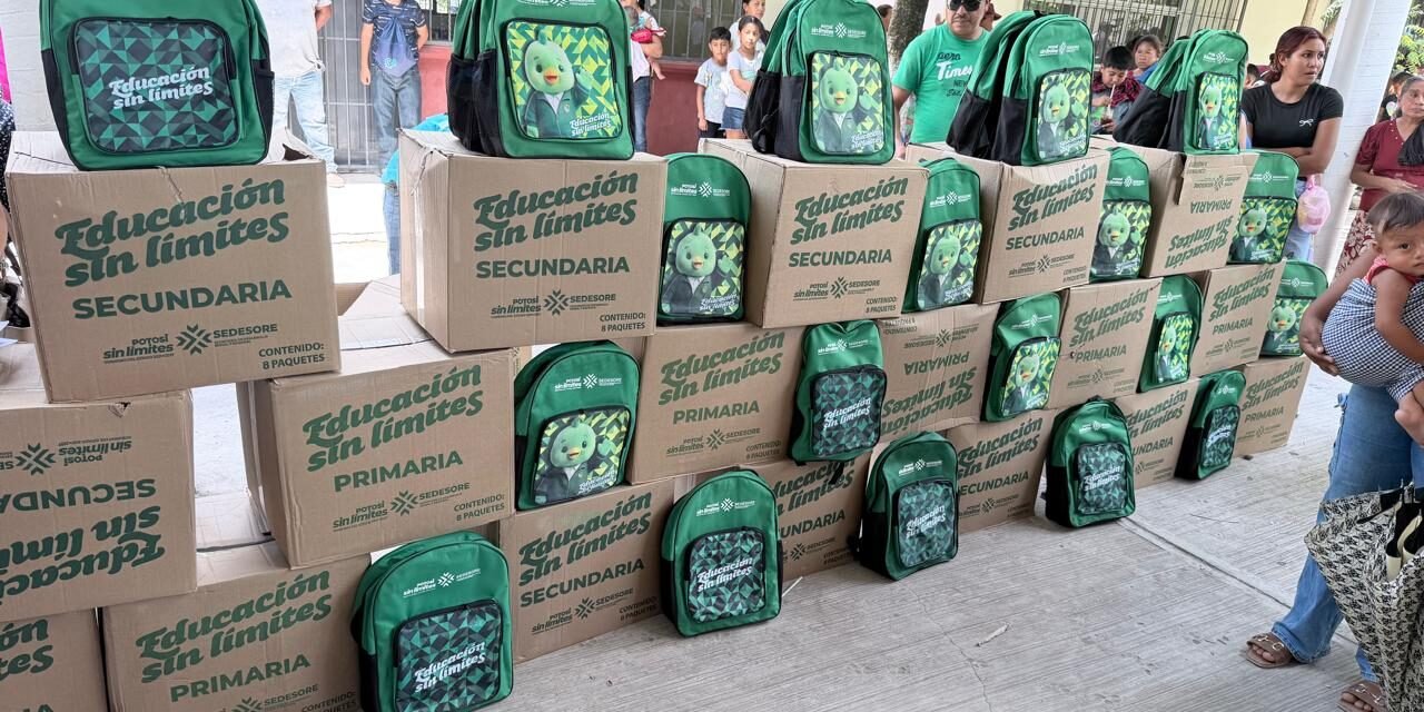 CASI LISTA LA ENTREGA DE ÚTILES ESCOLARES EN LOS 59 MUNICIPIOS
