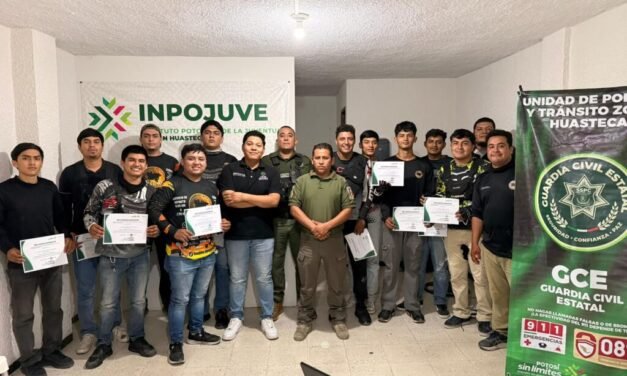 INPOJUVE OFRECE CAPACITACIÓN EN EDUCACIÓN Y SEGURIDAD VIAL EN CIUDAD VALLES