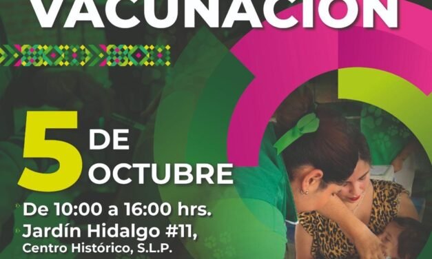 JORNADA DE VACUNACIÓN PROTEGERÁ A NIÑAS, NIÑOS Y ADOLESCENTES