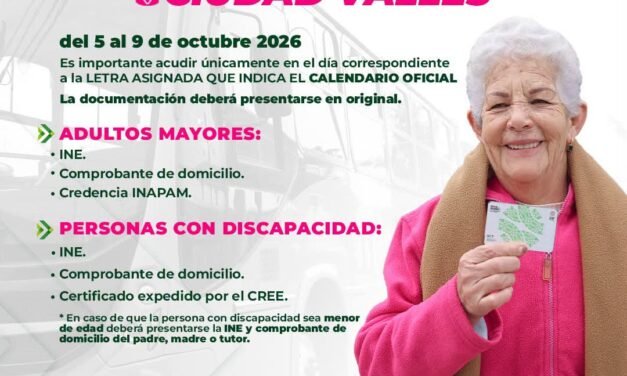 GOBIERNO DEL ESTADO ABRE REGISTRO PARA TRANSPORTE GRATUITO EN CIUDAD VALLES