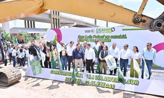 EL GOBERNADOR RICARDO GALLARDO MANTIENE MÁS DE 85 OBRAS DE ALTO IMPACTO EN LAS CUATRO REGIONES DEL ESTADO