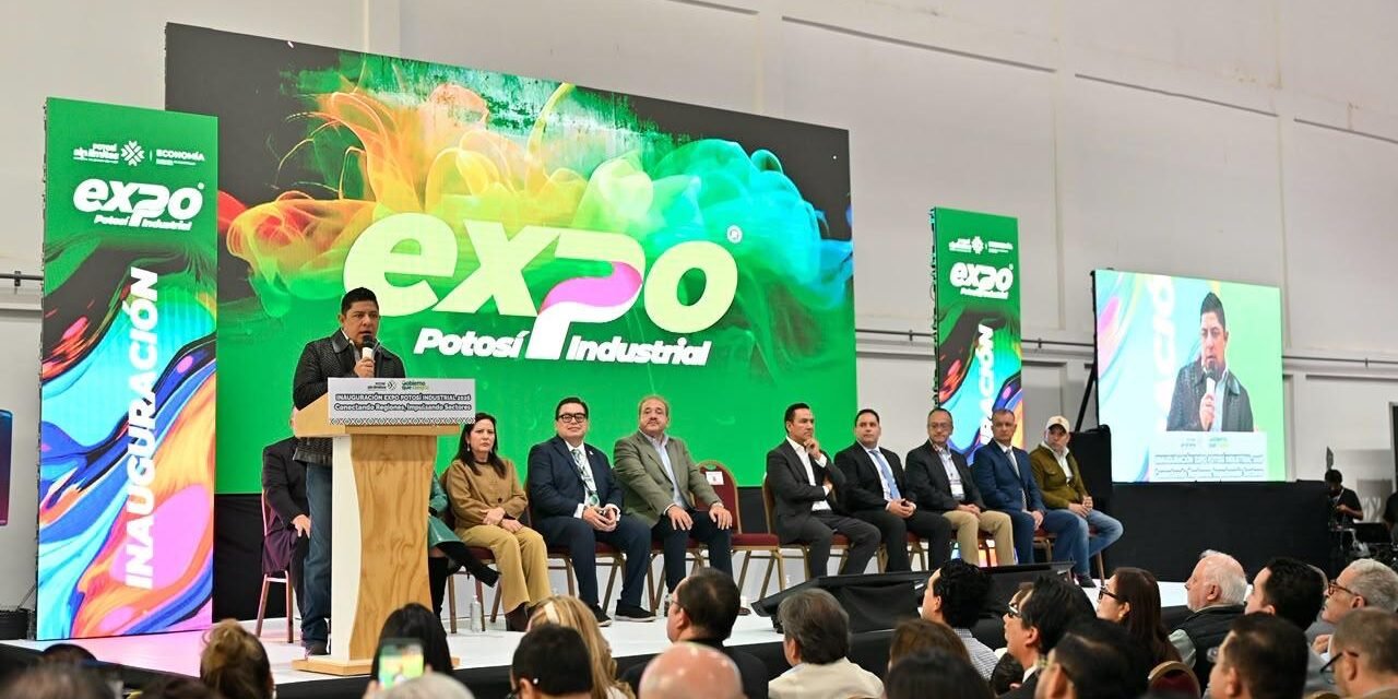 EL GOBERNADOR DEL ESTADO, RICARDO GALLARDO, INAUGURA EXPO POTOSÍ INDUSTRIAL 2026