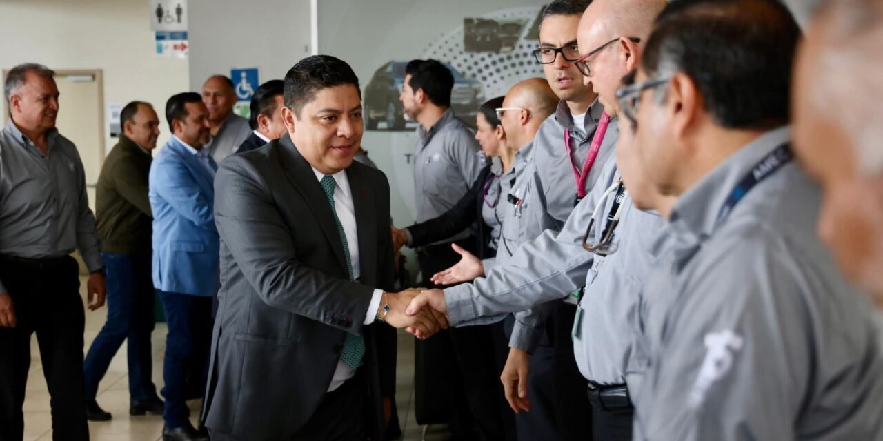 EL GOBERNADOR RICARDO GALLARDO POSICIONA A SAN LUIS POTOSÍ COMO LÍDER NACIONAL EN EXPORTACIÓN DE AUTOPARTES