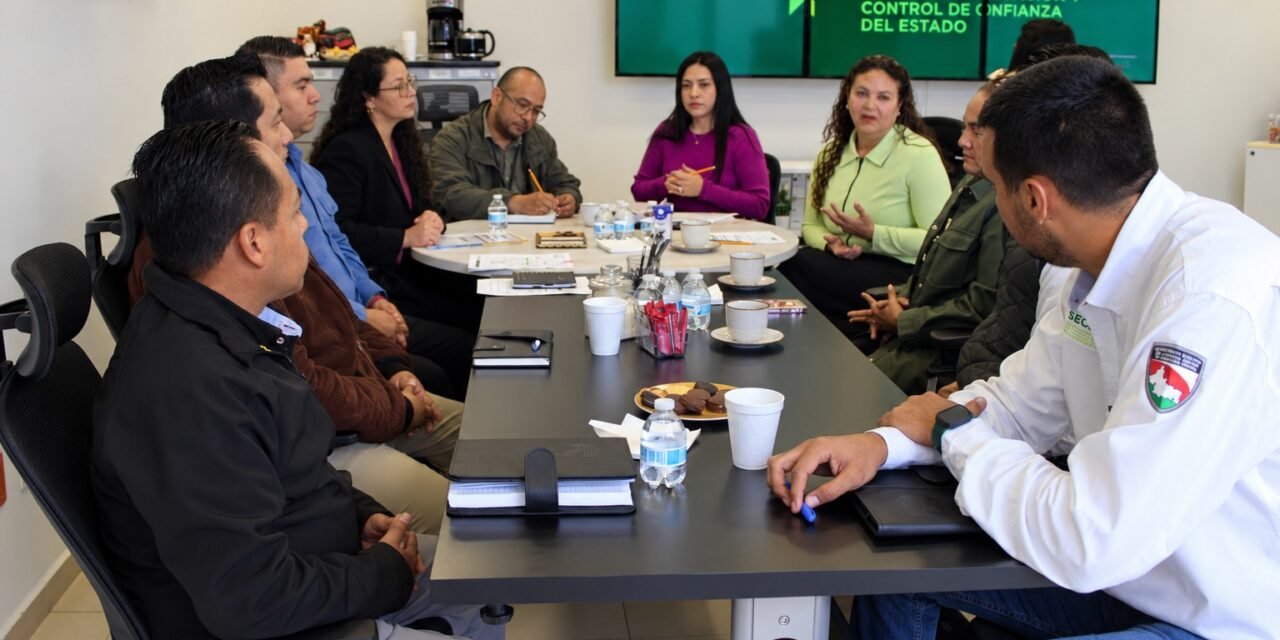 GOBIERNO ESTATAL MANTIENE EVALUACIONES Y CAPACITACIÓN PARA CUERPOS DE SEGURIDAD