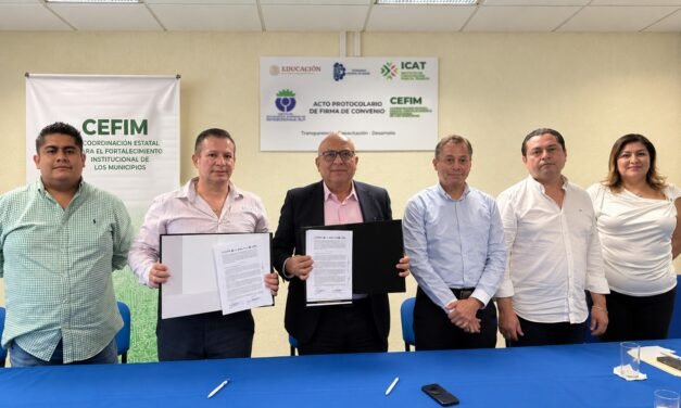 CEFIM Y TECNOLÓGICO DE TAMAZUNCHALE ACUERDAN CAPACITACIÓN GRATUITA PARA AYUNTAMIENTOS