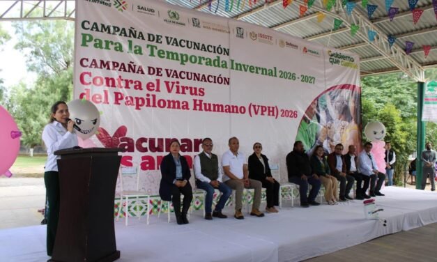 SECRETARIA DE SALUD PREPARA MÁS DE 1.3 MILLONES DE VACUNAS PARA PROTEGER A LAS FAMILIAS POTOSINAS