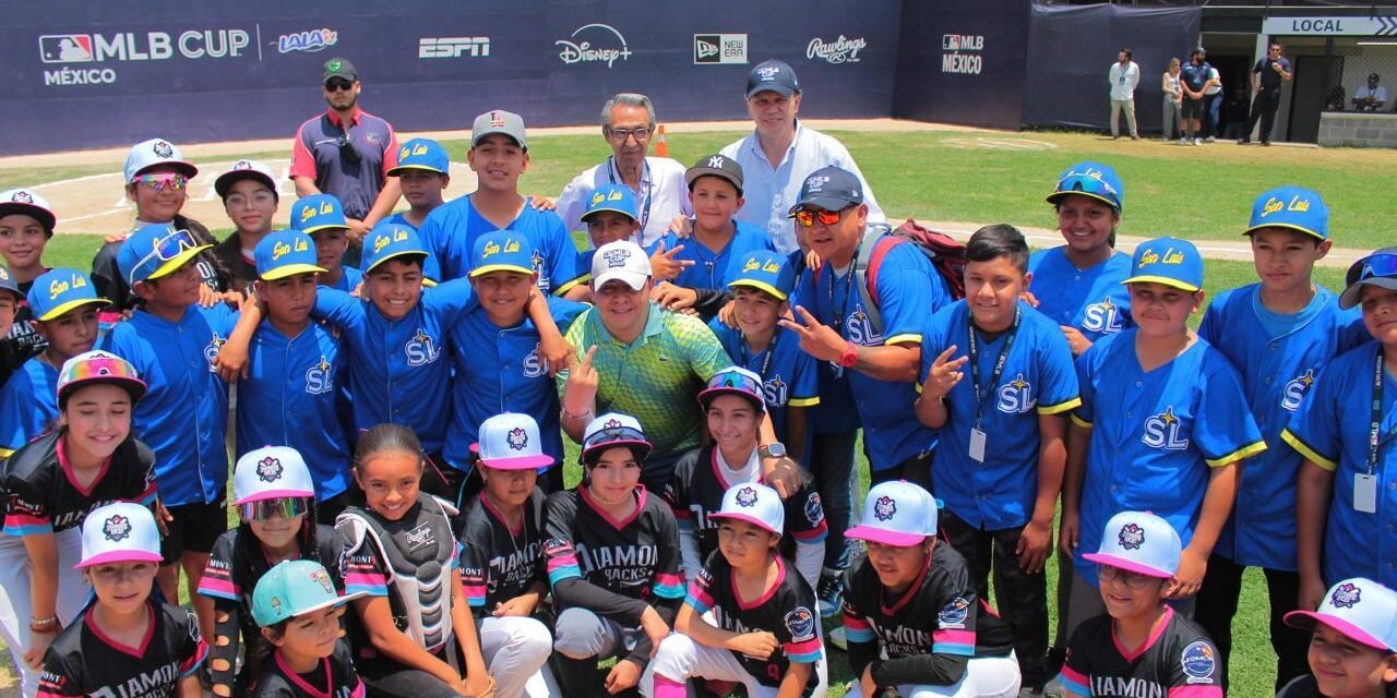 EL GOBERNADOR DEL ESTADO, RICARDO GALLARDO CARDONA, ANUNCIA LA MLB CUP MÉXICO 2026 EN SAN LUIS POTOSÍ