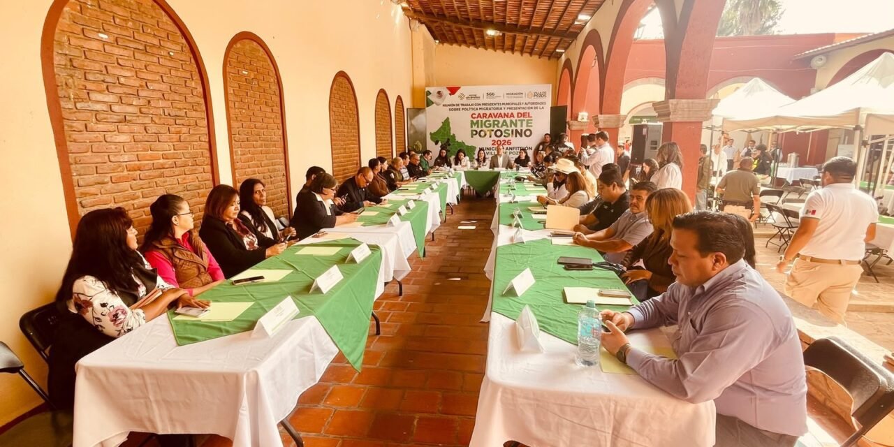 PROTECCIÓN CIVIL ESTATAL PARTICIPARÁ ACTIVAMENTE EN LA SEXTA CARAVANA DEL MIGRANTE POTOSINO 2026