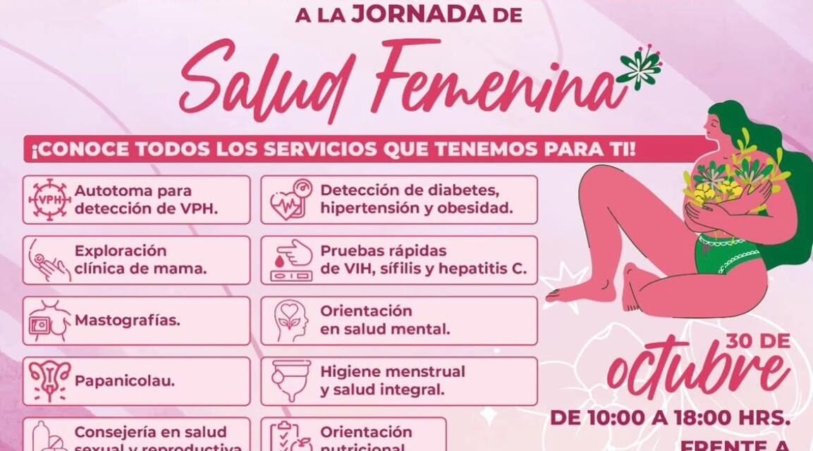 GOBIERNO DEL ESTADO ACERCARÁ SERVICIOS GRATUITOS DE SALUD A LAS MUJERES POTOSINAS