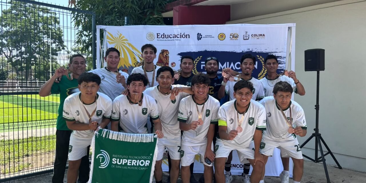 ESTUDIANTES POTOSINOS CONQUISTAN TRES MEDALLAS DE BRONCE EN COMPETENCIA NACIONAL