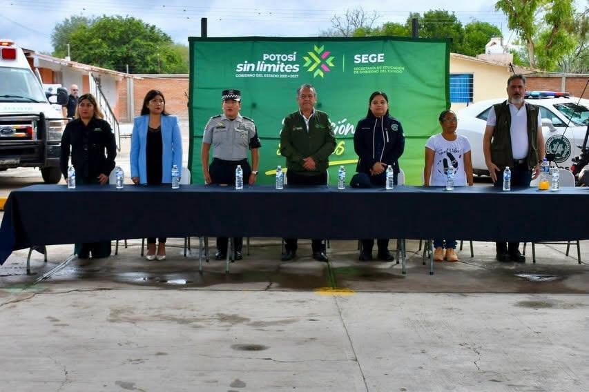 SEGURIDAD EN MI ESCUELA LLEGA A COMUNIDADES DE SAN LUIS POTOSÍ